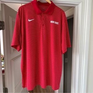 Nike Dri-Fit Ohio State Buckeyes Men’s Polo Shirt (Size: XXL)